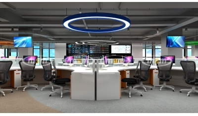 在建设中的潍坊高新区融媒体中心